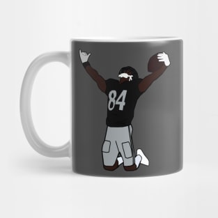 Antonio Brown Touchdown Celebration - NFL Oakland Raiders Mug